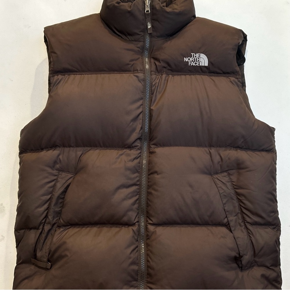 The North Face Puffer Vest 700 Retro Goose Down 2010 Chocolate Brown Winter M‎
